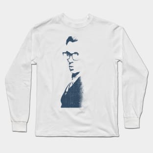 Elvis Costello Fade Vintage Long Sleeve T-Shirt